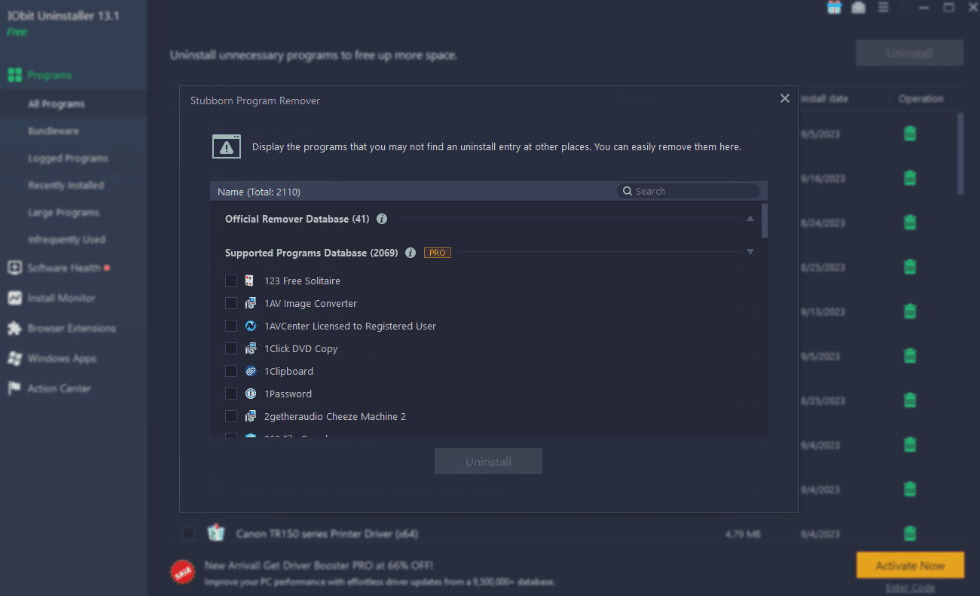 IObit Uninstaller Crackeado