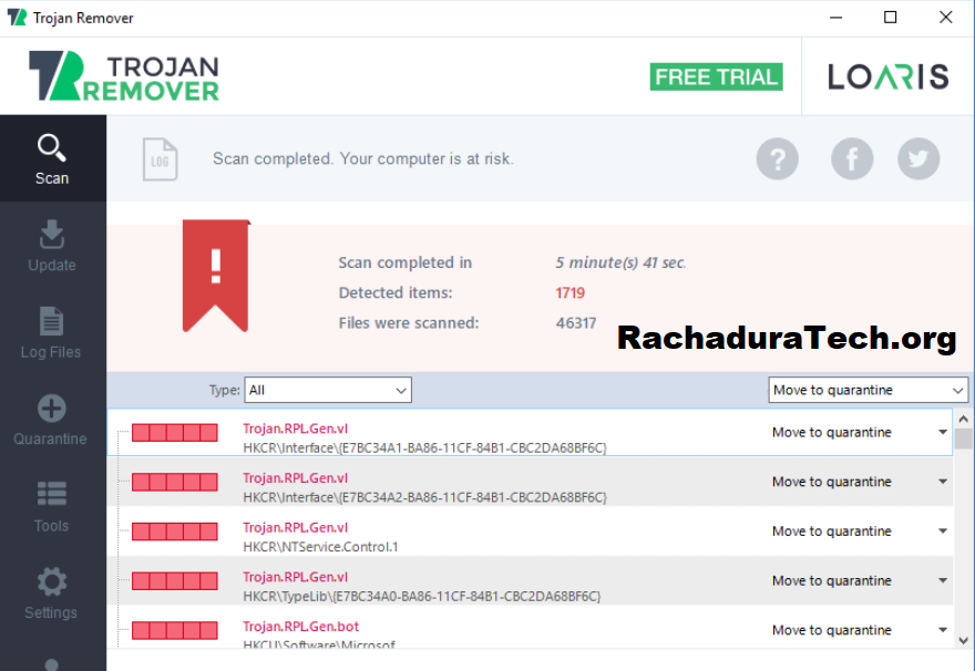 Loaris Trojan Remover Crackeado Chave De Licença